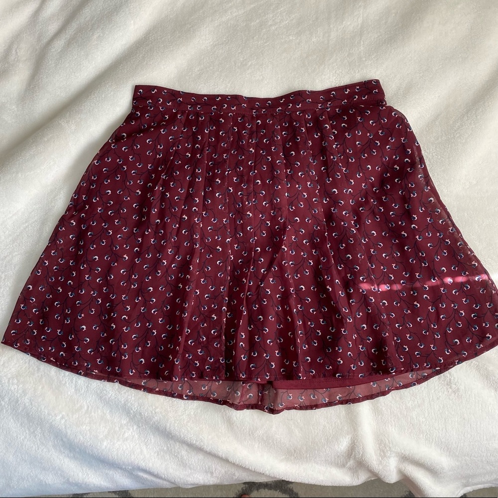 Floral Pleated Skirt Old Navy